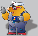 Sympathiefigur Maskottchen