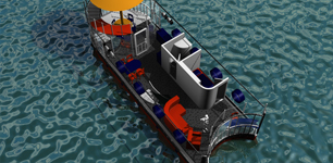 Hausboot Innen